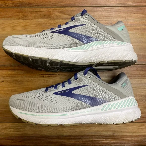 Brooks Adrenaline GTS 22 - Women's Size 10W - Gray/Purple EUC Running Walking - Picture 5 of 8
